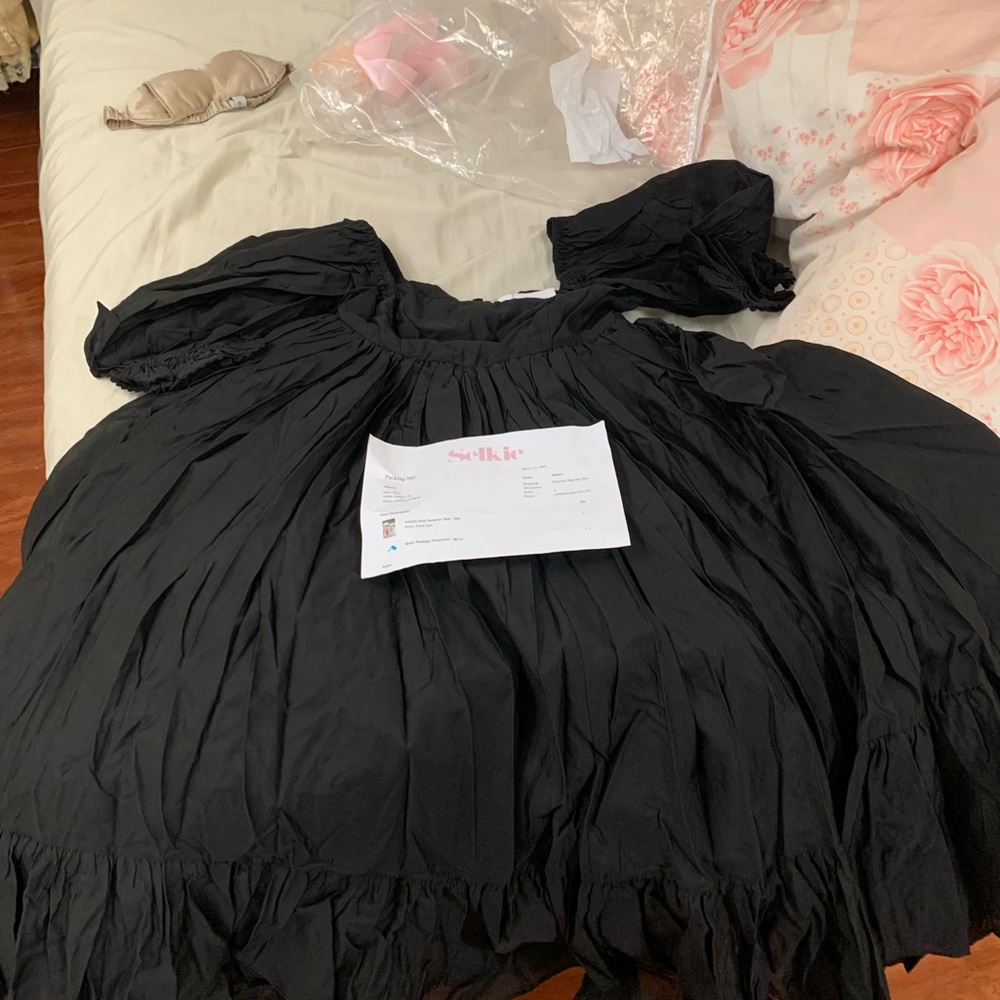 Selkie - Silk organdy dress XXS